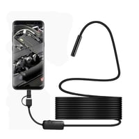 Clickdescuento - Camara Endoscopica Para Celular Android 5 Metros Negro