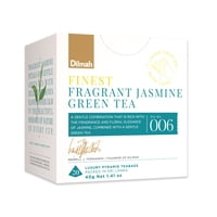 20 Bolsitas Té Verde Finest Con Jazmin Dilmah