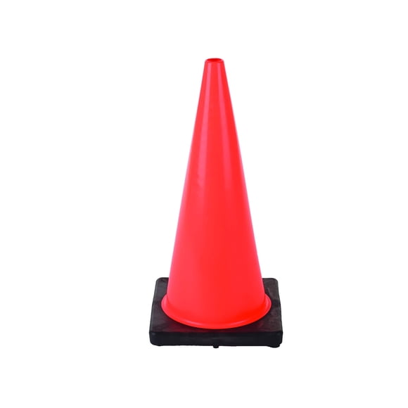 Cono de Tránsito Cortina 03-500-05 Vinilo 46 cm Rojo/Naranja