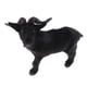 thumbnail image 4 of Simulación De Figuras De Ovejas Y Cabras, Juguete De Peluche De Animales, Decoración Navide?a, Negro, 21cm, 4 of 5