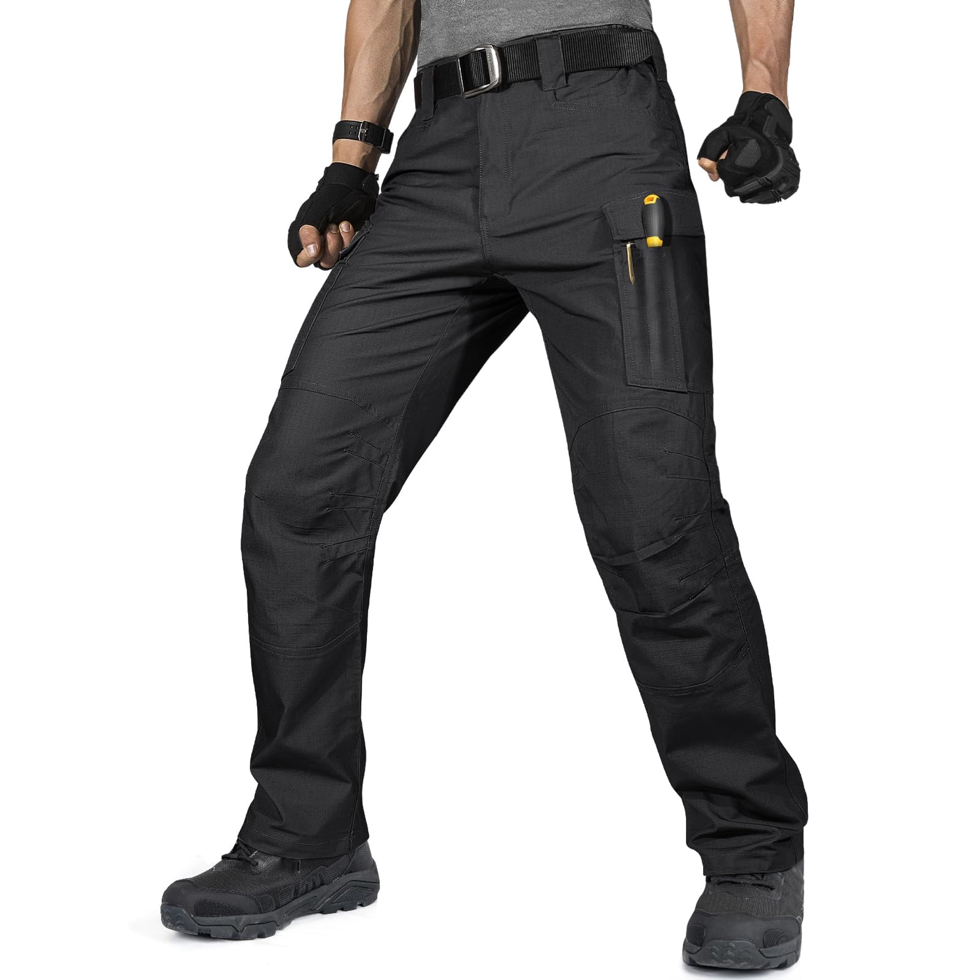 Freesoldier - Pantalones Tácticos Livianos Y Resistentes Al Agua Free Soldier En Negro