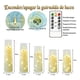 thumbnail image 2 of Pack 5 velas led luz amarilla, 2 of 3