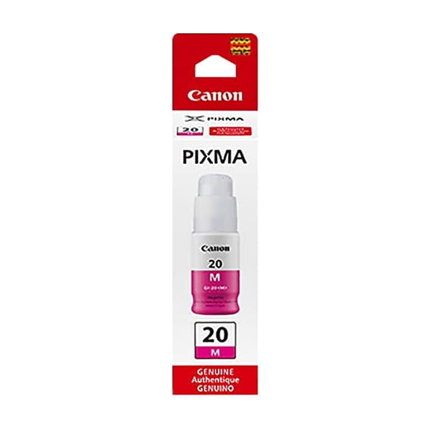 Botella De Tinta Canon Gi-20 Magenta Original, 7700 Páginas Megatank