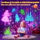 thumbnail image 5 of Proyector de luz nocturna, juguetes de unicornio y sirena para niñas de 4 a 6 años, 5 of 6