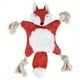 thumbnail image 3 of Durable Plush Pet Toys: Indestructible Dog Chew Toys with No Stuffing - Squeaky Fox and Squirrel!, 3 of 5