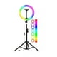 thumbnail image 2 of Aro De LUZ LED RGB 26cm USB Tripode 2m Negro, 2 of 7