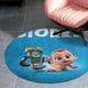 thumbnail image 4 of Cigüeñas Alfombra Redonda de Felpa Coral, Antideslizante, No Desprende Pelusas, Lavable y Duradera para Salón, Dormitorio y Habitación de Niños 60cm, 4 of 6
