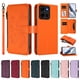 thumbnail image 3 of Funda Cartera Mariposa para [Motorola Moto G 2025 5G] con Soporte y Cremallera Naranja, 3 of 6
