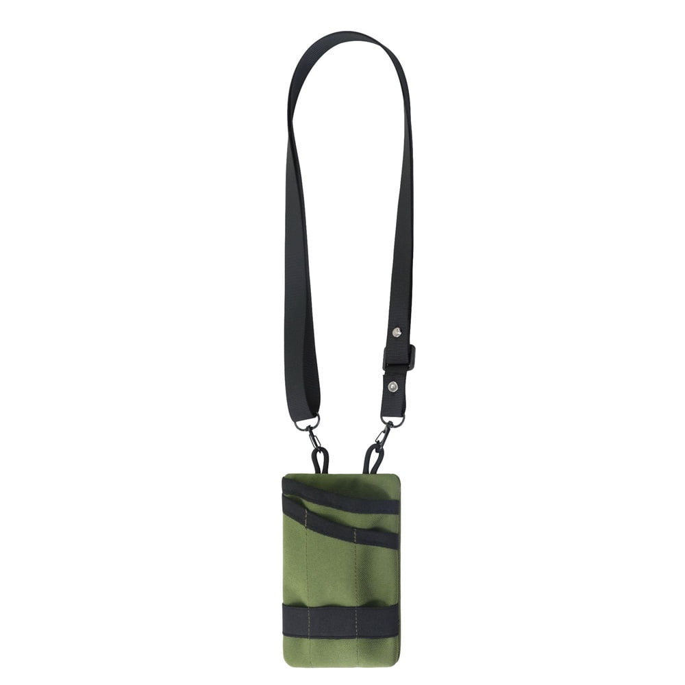 Xusx111 - Bolsa Para Hombres, Engranajes De Almacenamiento Del Organizador, Bolsa De Bolsillo Multiherramienta Sostenga Su Linterna / Cuchillo De Bolsillo, Pluma, Cuaderno (verde, Solo Recibió Correas