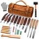 thumbnail image 1 of Kit De Talla De Madera De 25 Piezas Con Bolsa De Cuero, 1 of 7