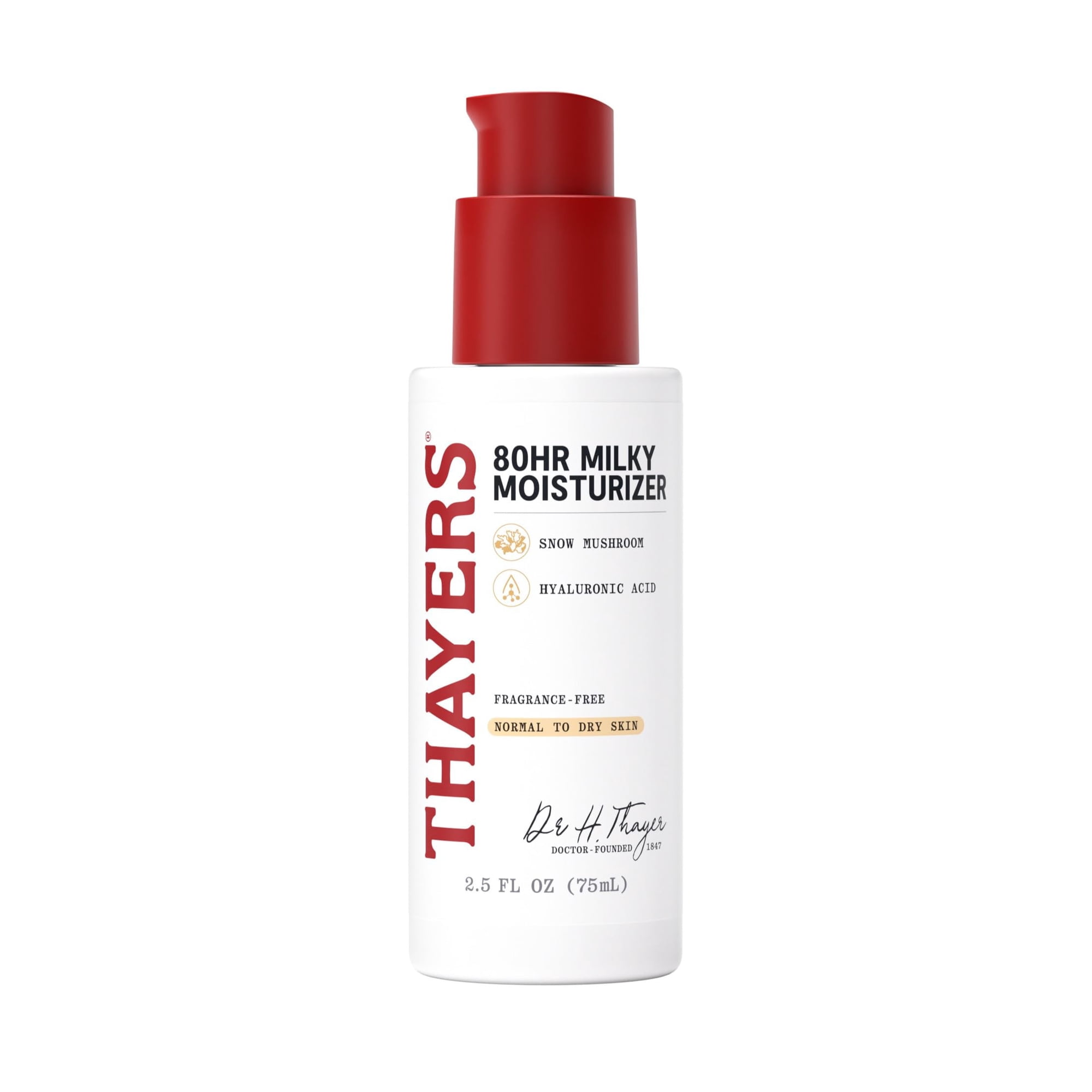 Crema Facial Hidratante Thayers 80hr Con Ácido Hialurónico, 75 Ml