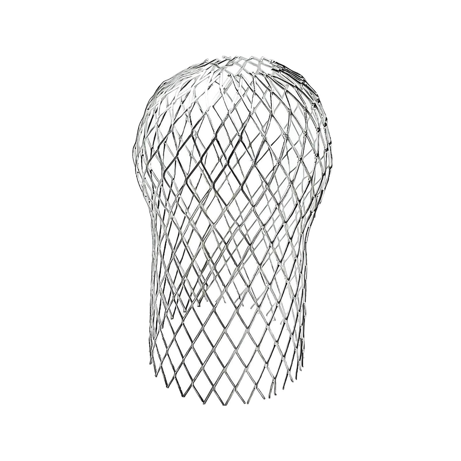 Magideal - Protección De Canalones, Filtro De Hojas, Pantalla De Canalones, Red Extensible De Protección De Hojas Para Evitar Obstrucciones Causadas Por Depósito Redondo