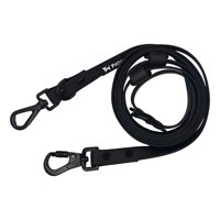 Petlounge Correa De Paseo Manos Libres Para Mascotas Perros Negro