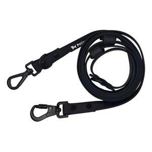 Petlounge Correa De Paseo Manos Libres Para Mascotas Perros Negro