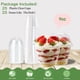 thumbnail image 3 of Vasos de Parfait Artpreti 260 ml Pack de 25 con Tapa Cúpula, 3 of 6