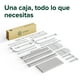 thumbnail image 4 of Base de cama de metal blanca HEIDI Zinus King 180x200x30cm, 4 of 6