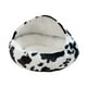 thumbnail image 2 of Casa Cálida Para Mascotas, Tienda Para Perros, Suave, Lavable A Mano O A Máquina, Cueva, Cama Para Gatos, Color Negro, 40 Cm X 40 Cm, 2 of 5