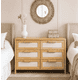 thumbnail image 3 of Cómoda "Patagua" 6 Cajones Mueble de Madera con Frentes de Lino - Natural - 120x40x90 cm, 3 of 3