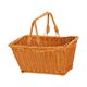 thumbnail image 2 of Cesta De Picnic Cesta Tejida De Mimbre De Imitación Resistente Para Senderismo Al Aire Libre Jardín 23 Cm X 12,5 Cm X 14 Cm, 2 of 5