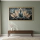 thumbnail image 4 of Cuadro Buda Flor De Loto Pintura Diamond, Marco Dorado 110x60x3cm, 4 of 7