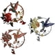 thumbnail image 1 of 3pcs Metal Bird Wall Sculptures Art Colgadores De Arte Interior Al Aire Libre Decors, 1 of 5