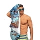 thumbnail image 5 of Serpiente Blanca Toalla de playa de secado rápido con diseño temático, regalo para mujeres y niñas, ideal para cumpleaños, fans, amantes de la música, uso en la playa o al aire libre, 78 × 150 cm, 5 of 6