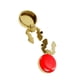thumbnail image 3 of 2x Gemelos de Metal para Hombre, Decoraciones para Trajes, Camisas de , Decoración , 17,5 Mm de Diámetro, Cubiertas de Botones Clásicas P , Rojo, 3 of 5