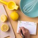 thumbnail image 2 of Tarjetas de recetas HEART & BERRY 10 × 15 cm Limón – Pack de 50, 2 of 5