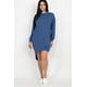 thumbnail image 2 of Vestido Acogedor de Corte Alto y Bajo, 2 of 5
