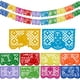 thumbnail image 1 of Decoraciones para fiestas TexMex Fun Stuff Lucha Libre Papel Picado, 1 of 8
