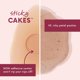 thumbnail image 4 of Cubrepezones CAKES Body Sticky Triangle para mujer, 4 of 9