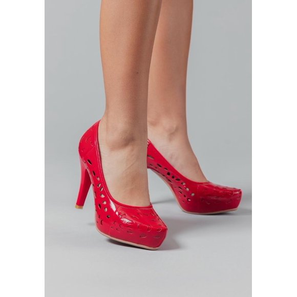 Zapato Elsie Rojo