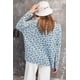 thumbnail image 5 of Top de Punto Holgado Teñido con Estampado de Leopardo M, 5 of 9