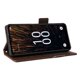 thumbnail image 2 of Funda Cartera para Boost Mobile Celero 5G SC Tapa Flip con Ranuras y Soporte Marrón, 2 of 5