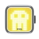 thumbnail image 1 of Luz Para Bicicleta Blinder Skull Black Front, 1 of 7