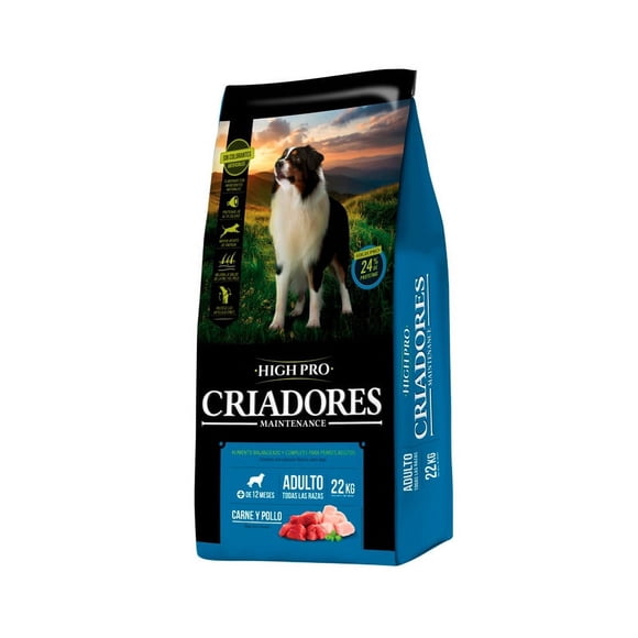 Alimento Adulto High Pro Toda Raza 22 Kg