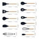 thumbnail image 3 of Pack de Utensilios de Cocina de Silicona Gris, 3 of 3