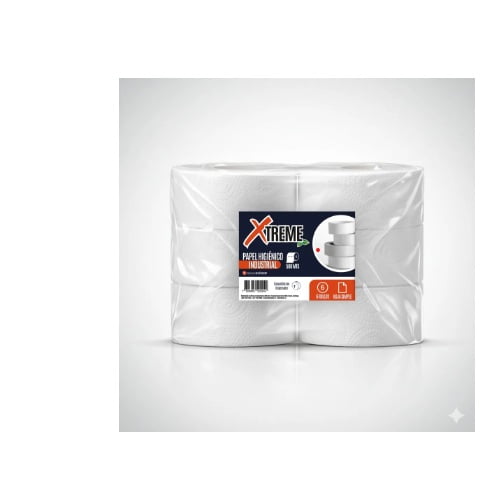 Papel Higiénico Xtreme Hoja Simple – 6 Rollos X 500 M