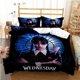thumbnail image 1 of Horror TV Shows Wednesday Addams Bedding Set Boys Girls Twin Queen Size Duvet Cover Pillowcase Bed Kids Adult, 1 of 5