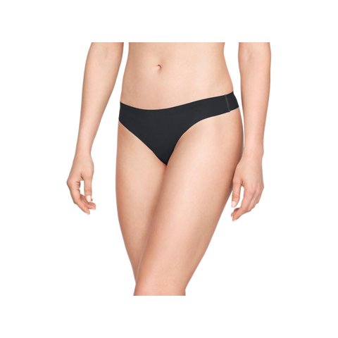 Paquete De 3 Tangas Pure Stretch Para Mujer Under Armour Xs Negro