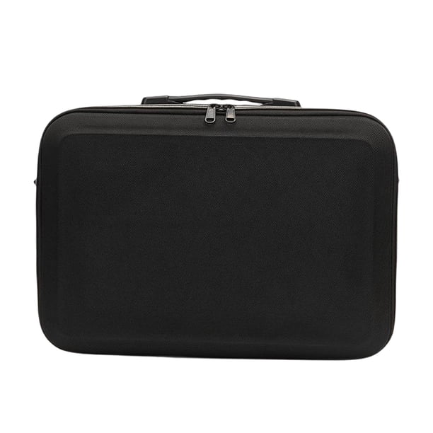 Accesorios universales para Estuche de transporte Estuche protector rígido Estuche de transporte organizador profesional para piezas de control , Negro 39cm×28cm×15cm