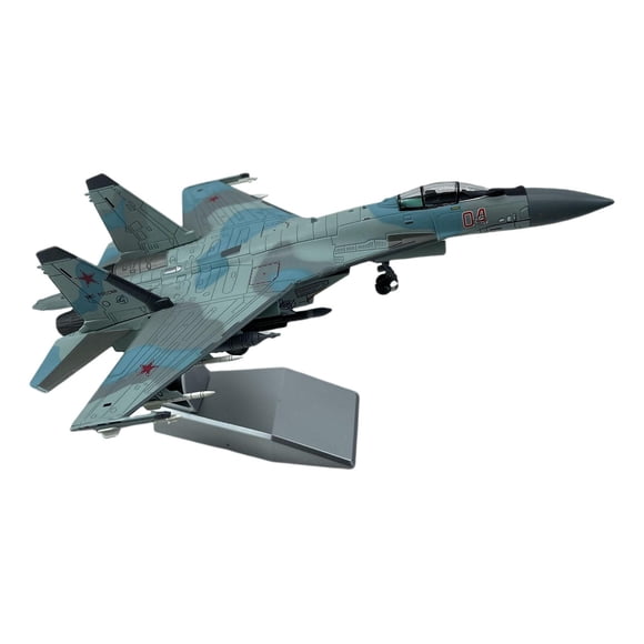 American 1/72 Scale Aircraft F-35B Fighter para Decoración de Escritorio de Habitación , camuflaje SU-35