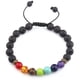 thumbnail image 2 of Pulsera de Piedras 7 Chakras, Brazalete Estilo Tibetano Yoga, 2 of 2