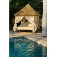 Balibed - Cama Balinesa Coiron King Crudo