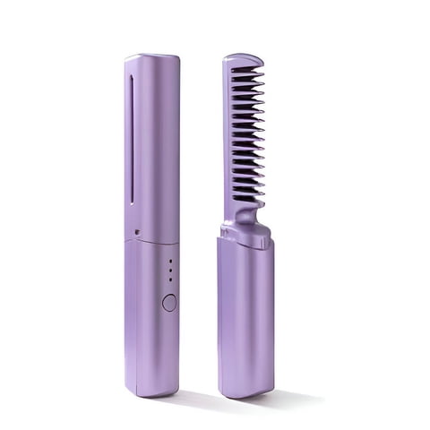 Genérico - Alisador Cabello Peine Calor Desliza Facilmente Ligero Gen