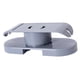 thumbnail image 4 of Soporte Para Regleta De Enchufes Montado En La Pared, Gestión De Cables Autoadhesivo Giratorio De 360°, Gris, 4 of 5