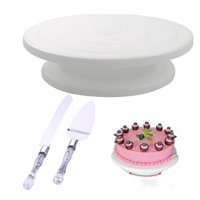 Ventitas Candy Bar - Pack Base Para Torta Giratoria 360° + Set De Cuchillo