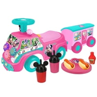 Caravana Ride-On Toy Kiddieland Minnie Mouse Con Luces Y Sonidos