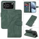 thumbnail image 1 of Funda tipo cartera con tapa para iPhone 17 Pro con tarjetero, soporte y cubierta magnética Verde, 1 of 6