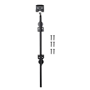 Bothyi - Pestillo De Tierra Para Puerta, Pasador De Tapón De Puerta De Hierro Para Puerta De Patio De Granero, Resistente Al Agua, 24 Pulgadas